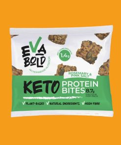 Morsi croccanti keto Rosmarino e sale rosa 30gr Eva Bold