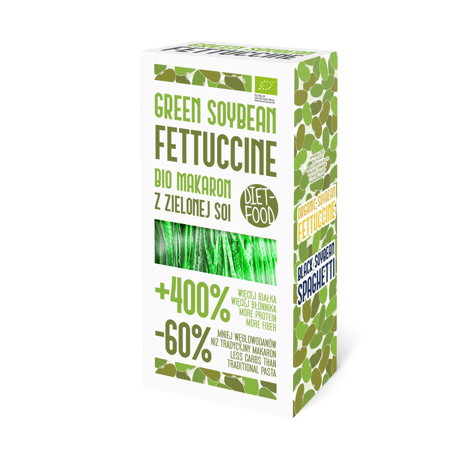 Pasta di Soia Bio Fettuccine Verdi 200gr