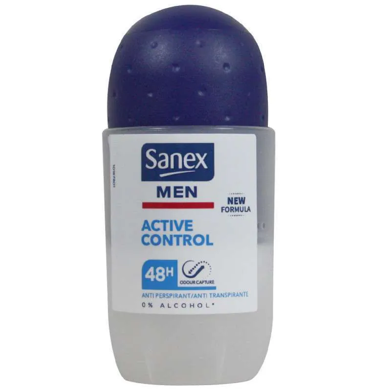Sanex deodorante ascellare Men Active Control Deo Roll-on 50 ml