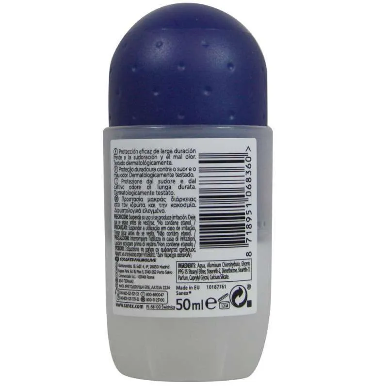 Sanex deodorante ascellare Men Active Control Deo Roll-on 50 ml - immagine 2