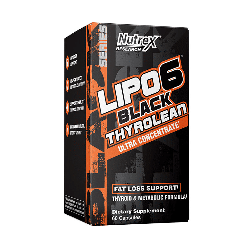 Lipo-6 Black Thyrolean 60cps