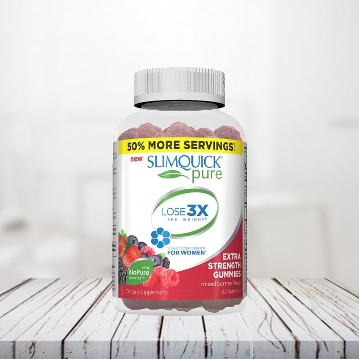 SlimQuick Keto Gummies 60 capsule