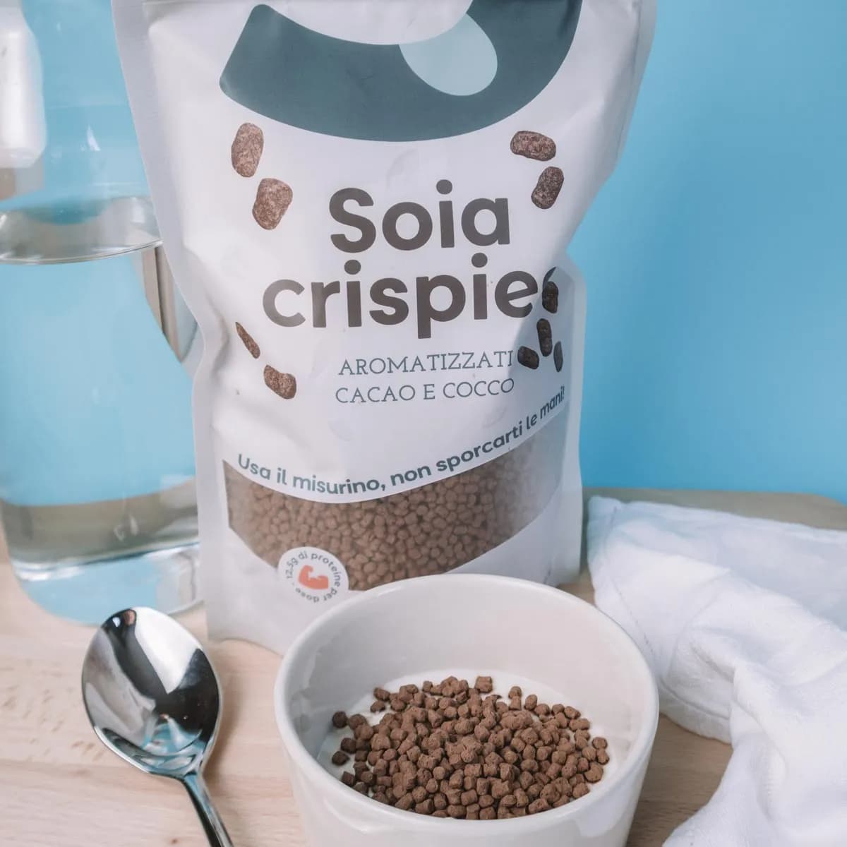 Soia Crispies Cioccolato e Cocco Teisty 200gr - immagine 2