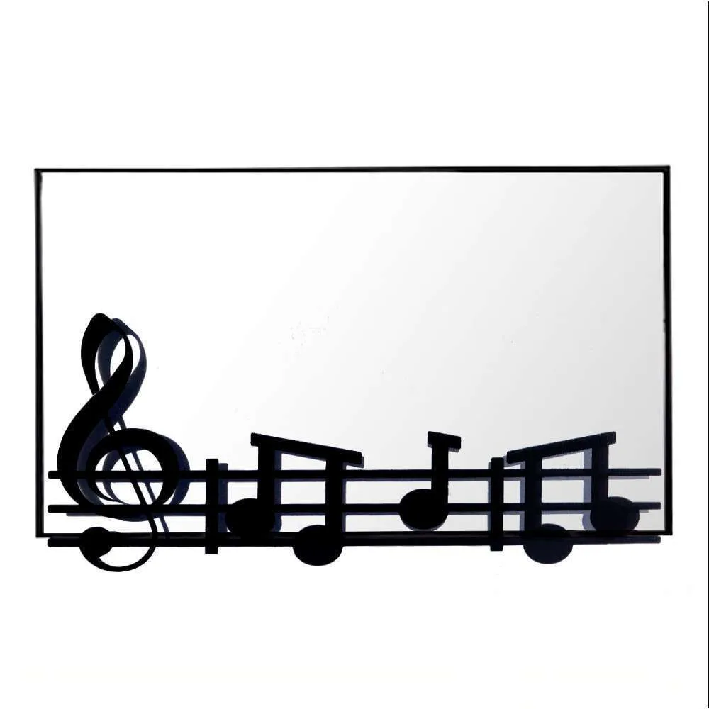 Specchio da Parete Musica Nero Goffrato ARTI E MESTIERI