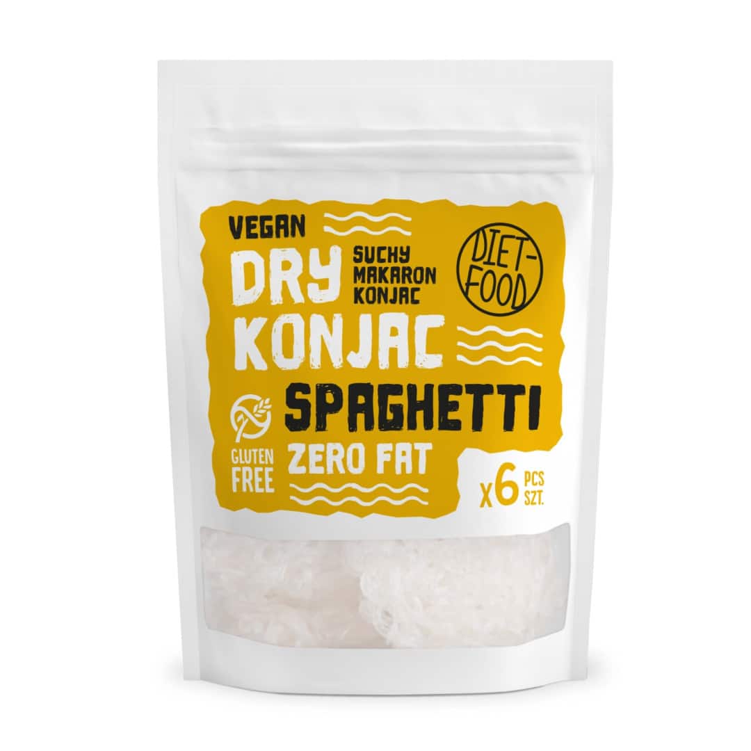Spaghetti secchi Shirataki Konjac Pasta – Diet Food 150gr (6 porzioni)