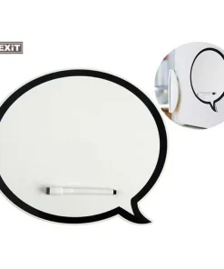 Lavagna appunti magnetica Talk a forma di fumetto con pennarello Balvi