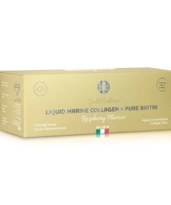 Collagene Marino Liquido X Biotina Pura – Gusto Lampone 10 x30 ml