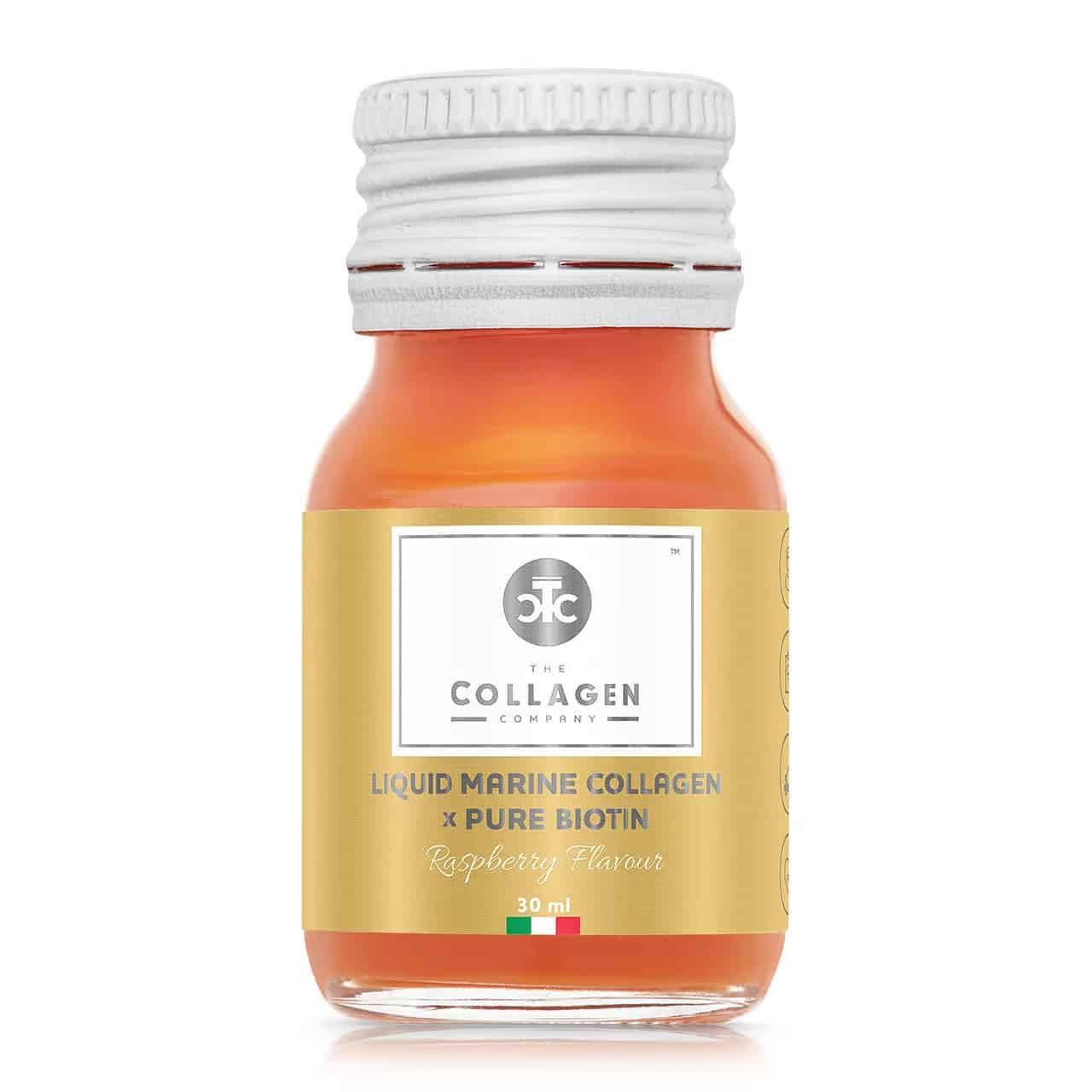 Collagene Marino Liquido X Biotina Pura – Gusto Lampone 10 x30 ml - immagine 3