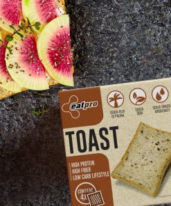 Toast semi di chia e sesamo nero