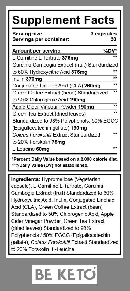 Keto Burn 90 veg caps - immagine 6