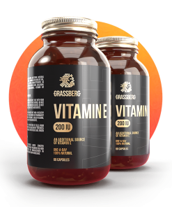 Natural Vitamina 60cps E 400IU Grassberg