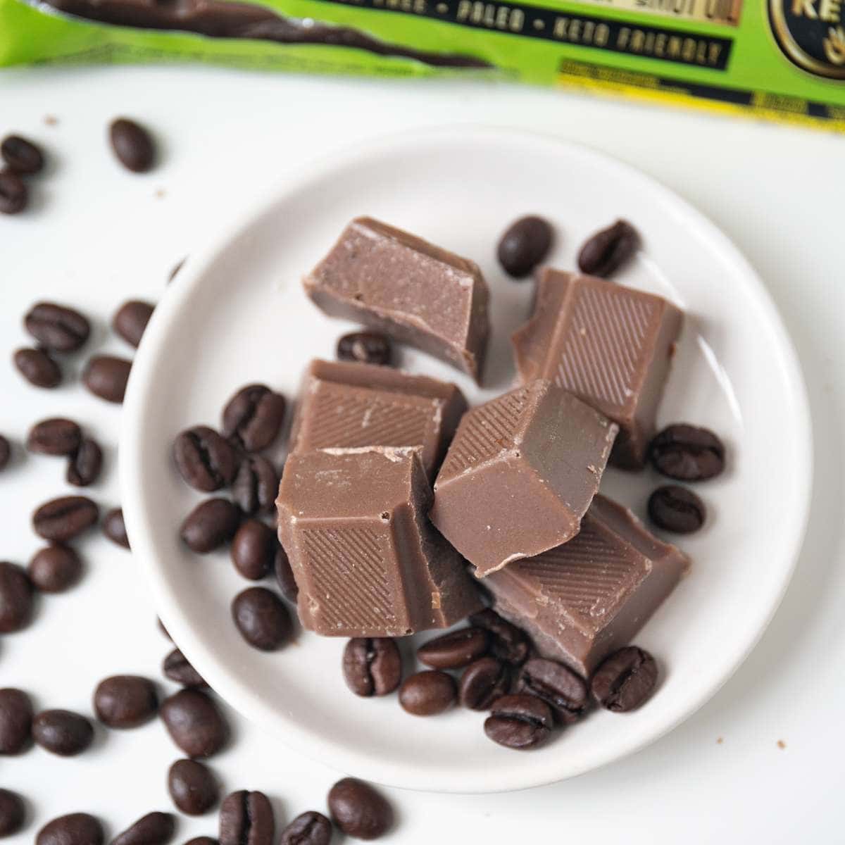 Barretta keto al caffè 40gr Hello Keto - immagine 2