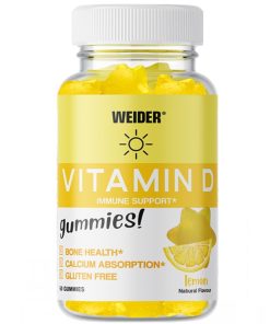 Weider Vitamin D Gummies – 50 caramelle gommose al Limone