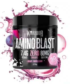 Warrior Amino Blast BCAA 270gr – Grape Bubblegum