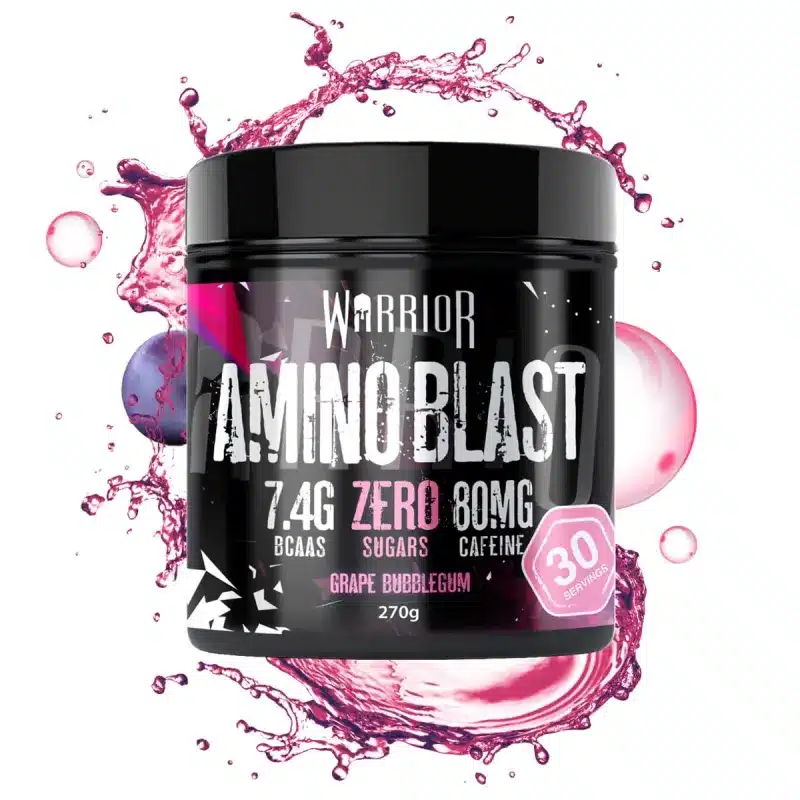 Warrior Amino Blast BCAA 270gr – Grape Bubblegum