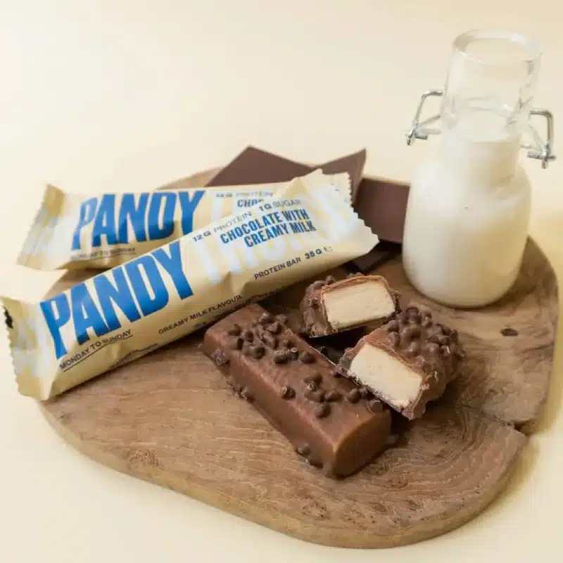 Barretta proteica al latte cremoso 35gr – Pandy