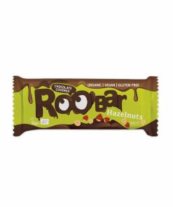 Barretta di nocciole ricoperta di cioccolata Roobar 30gr
