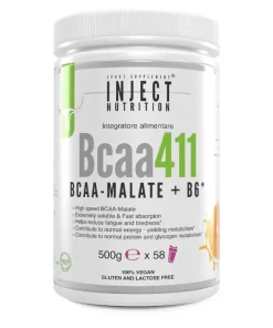 Bcaa 4:1:1 Malate 500gr | Inject Nutrition