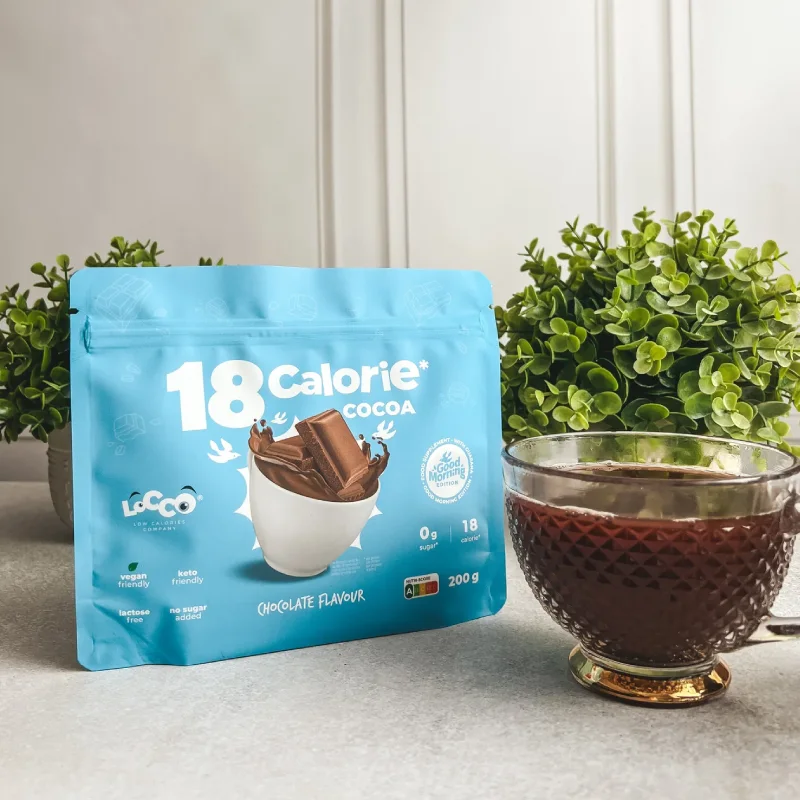 Bevanda Keto Guaranà e Cioccolato con soli 18 kcal 200gr – Locco