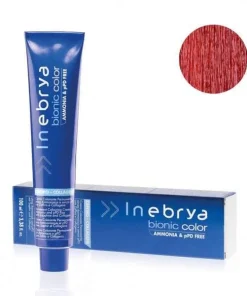 INEBRYA bionic color tinta capelli biondo scuro rosso caldo 6/60