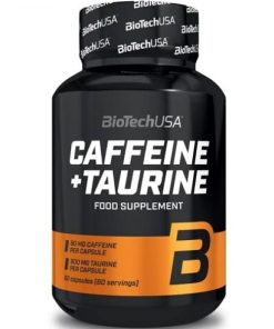 Biotech Caffeine + Taurine 60 caps