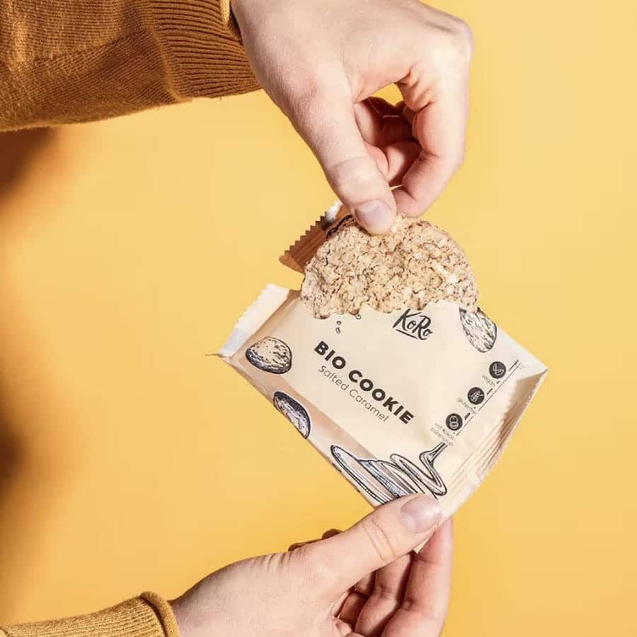 Biscotto al caramello salato bio 50 gr