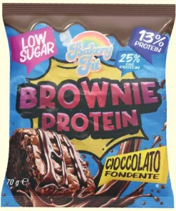 Brownie Proteico al gusto Cioccolato Fondente 50gr – Bakery FIT