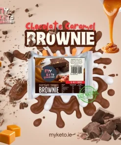 Brownie Keto al cioccolato e caramello 50gr – My Keto