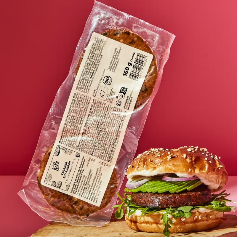 Burger vegano con tofu e wakame bio 160 g