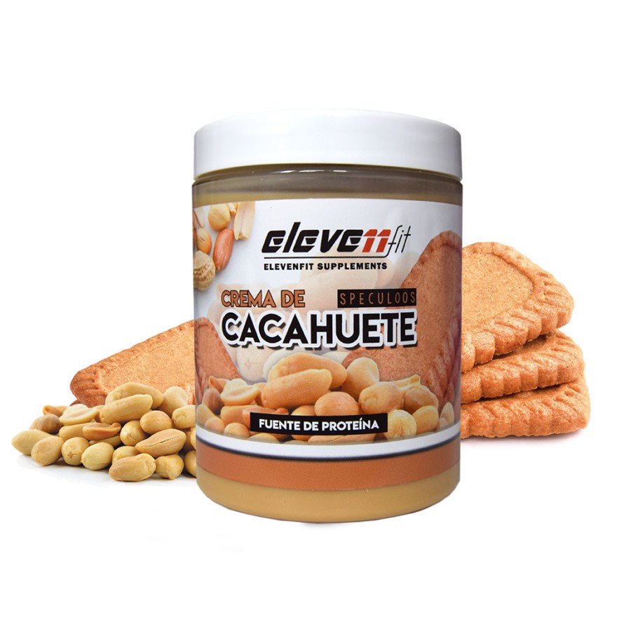 Crema di arachidi al gusto Speculoos 300gr – Elevenfit