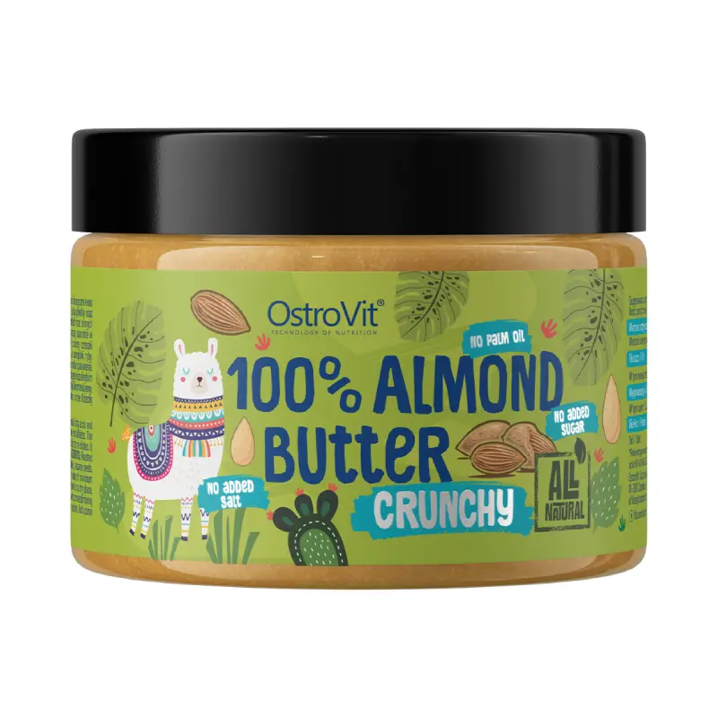 Burro di Mandorle 100% 500gr crunchy