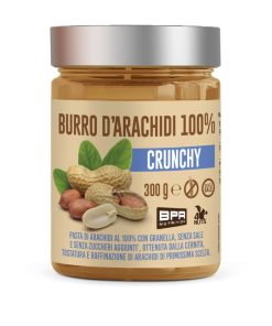 Burro D’Arachidi 100% CRUNCHY 300g