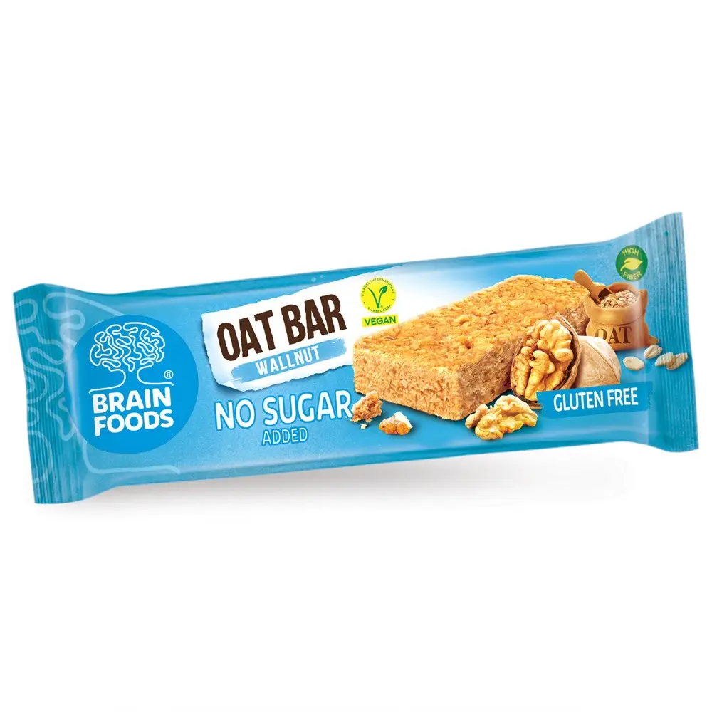 Flapjack alle Noci Senza Glutine 70gr – Brain Foods