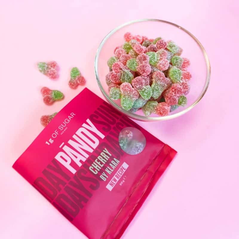 Caramelle Gommose alla Ciliegia senza zucchero 50gr