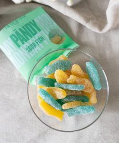 Caramelle Gommose Pesciolini senza zucchero 50gr