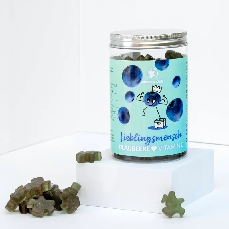 Caramelle gommose al mirtillo con vitamina D 280gr