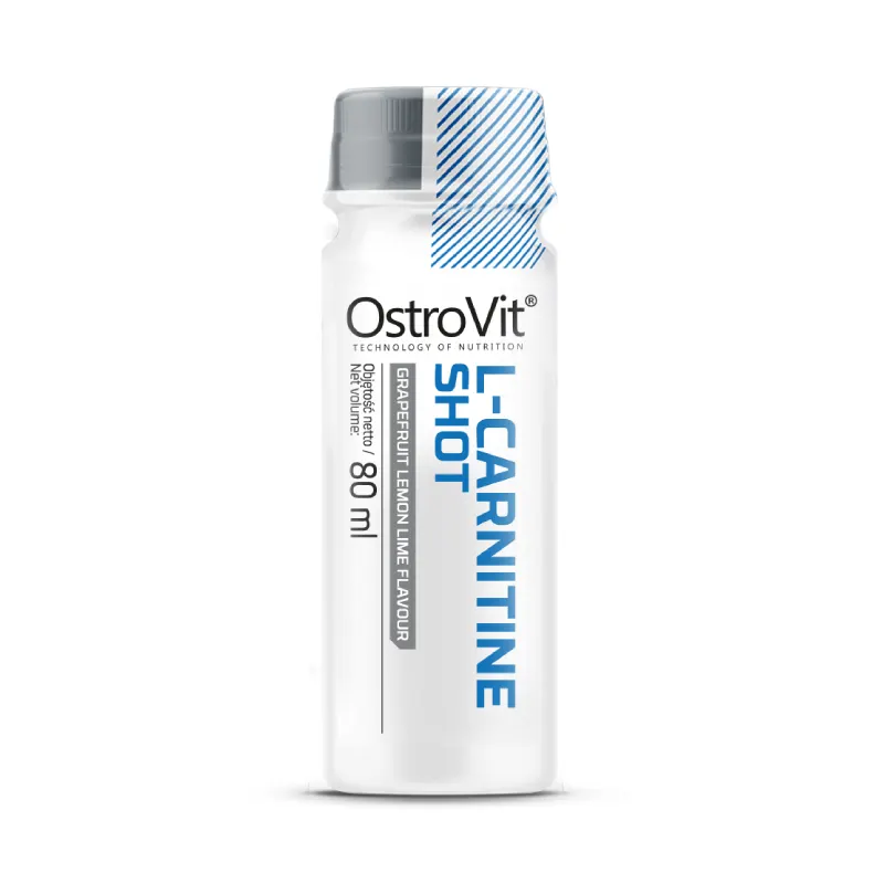 L-Carnitine Shot 80 ml Ostrovit Pompelmo Limone Lime