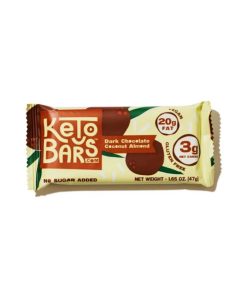 Super Fat Keto Bar Cioccolato fondente, mandorle e cocco 50gr
