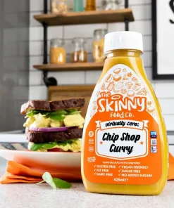 Salsa leggera Chip Shop Curry Virtually Zero Sugar Free – 425 ml