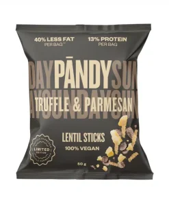 Bastoncini di lenticchie gusto di Tartufo Nero e Parmigiano 50gr