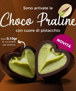 Choco Praline al Pistacchio 9x10gr – Feeling Ok