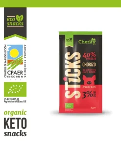 Keto Bastoncini di Chorizo 25gr – Cherky