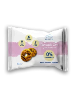 Ciambella Zero con granella di cacao  37gr – Nuvola Zero