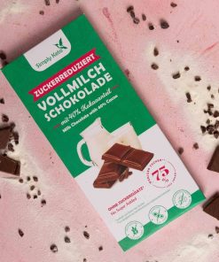 Cioccolato keto al latte senza zucchero | 40% di cacao 125gr