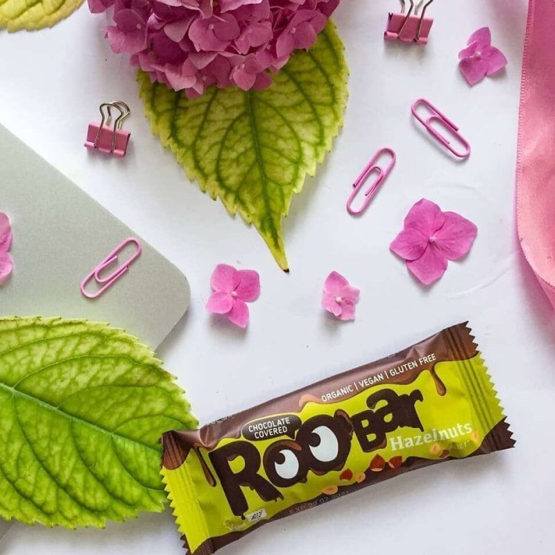 Barretta di nocciole ricoperta di cioccolata Roobar 30gr - immagine 2