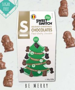 Cioccolate Natalizie Keto 150gr – Confezione Regalo