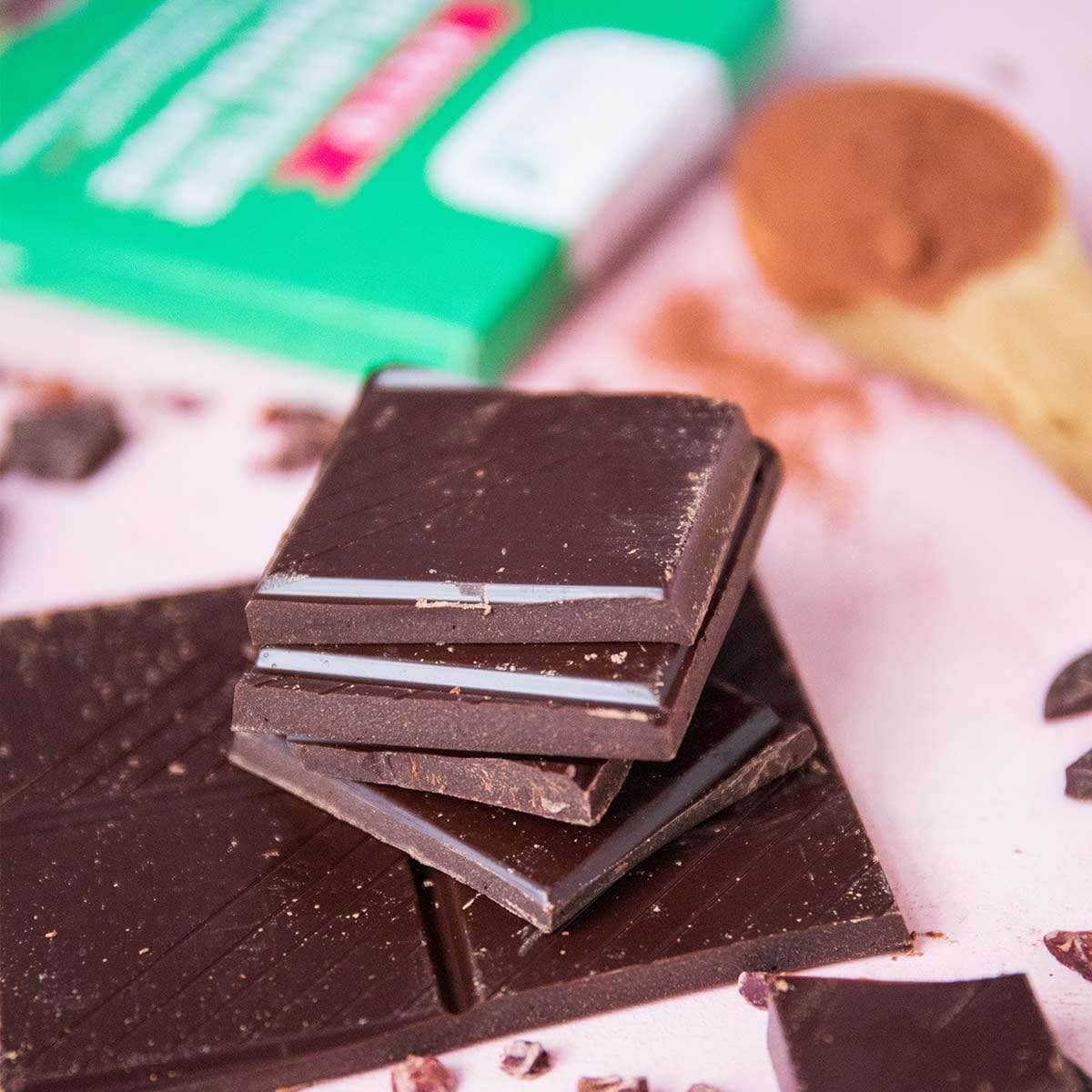 Cioccolato fondente keto 60% di cacao 125gr - immagine 3