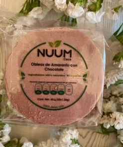 Wafer All’Amaranto Cioccolato 55g (50×1,20gr) Nuum