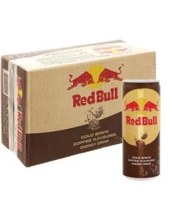 Red Bull Cold Brew Coffee Flavoured, energy drink al caffè da 250ml