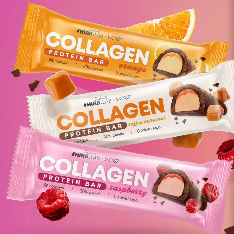 Barretta proteica al collagene Hiro.Lab x KW – 50 g